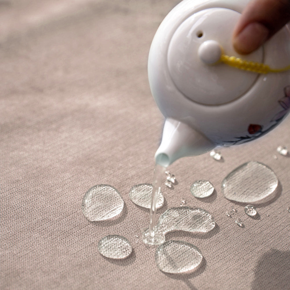 Beige 90x180cm Anti-Cat Scratch Water Resistant Sofa Towel Pet Couch Sofa Cover Home Decor