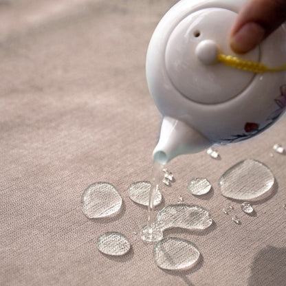 Beige 90x240cm Anti-Cat Scratch Water Resistant Sofa Towel Pet Couch Sofa Cover Home Decor