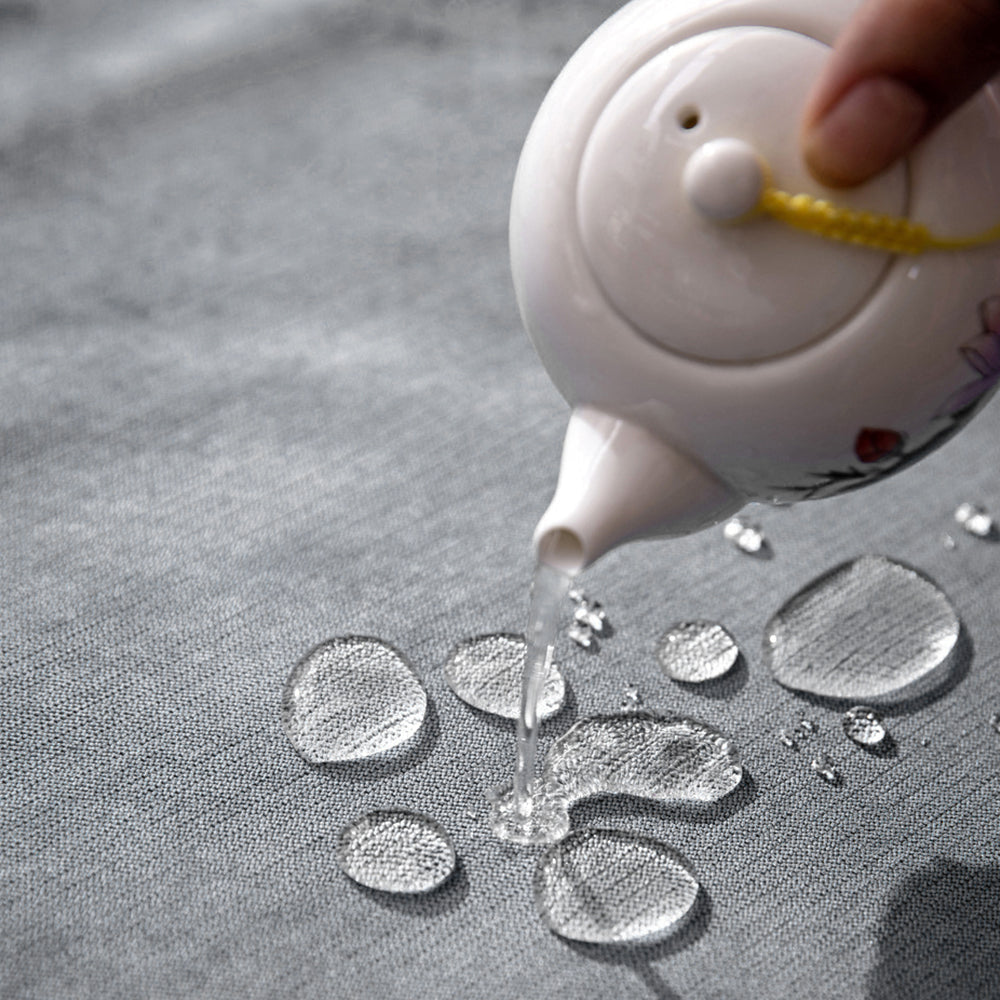 Grey 90x160cm Anti-Cat Scratch Water Resistant Sofa Towel Pet Couch Sofa Cover Home Decor