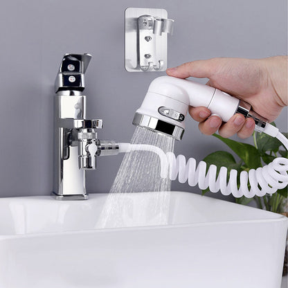 2 X 3 Modes Sink Faucet Sprayer Attachment Tub Faucet Shower Set for Pet Bathing