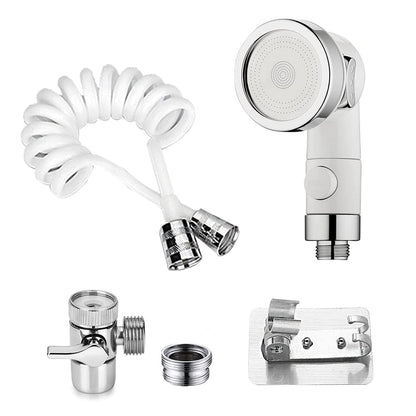 2 X 3 Modes Sink Faucet Sprayer Attachment Tub Faucet Shower Set for Pet Bathing