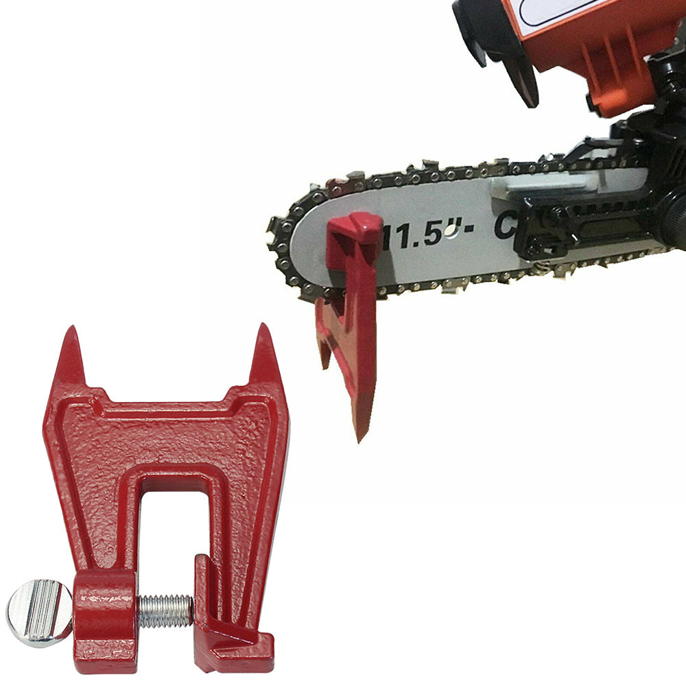 Chainsaw Filing Stump Vice for Sharpening Saw Chain