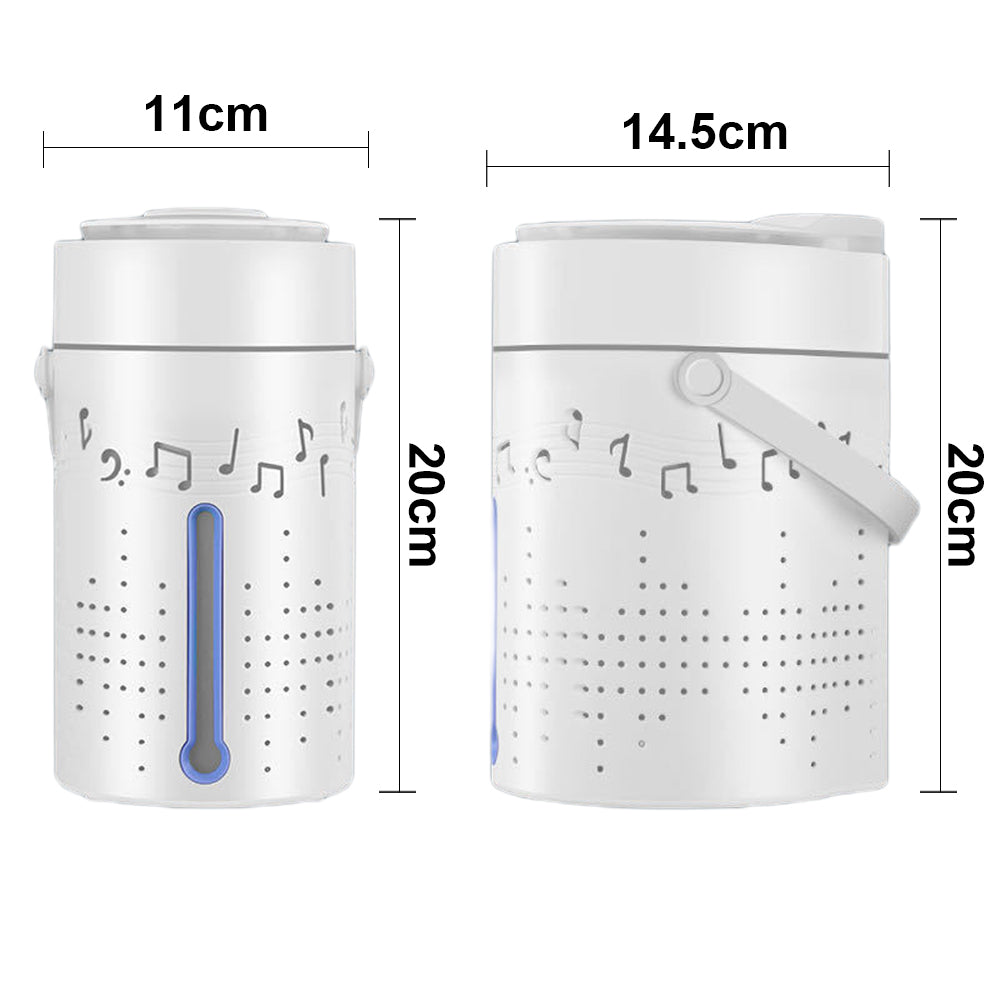 2 in 1 Portable Mini Humidifier USB Bluetooth Speaker