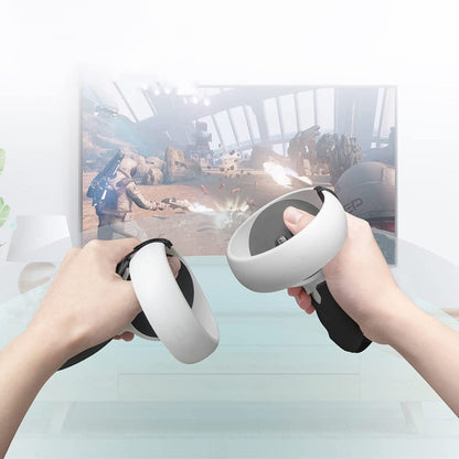 13PCS VR Silicone Face Cover Touch Controller Grip Cover for Oculus Quest 2 Accessories