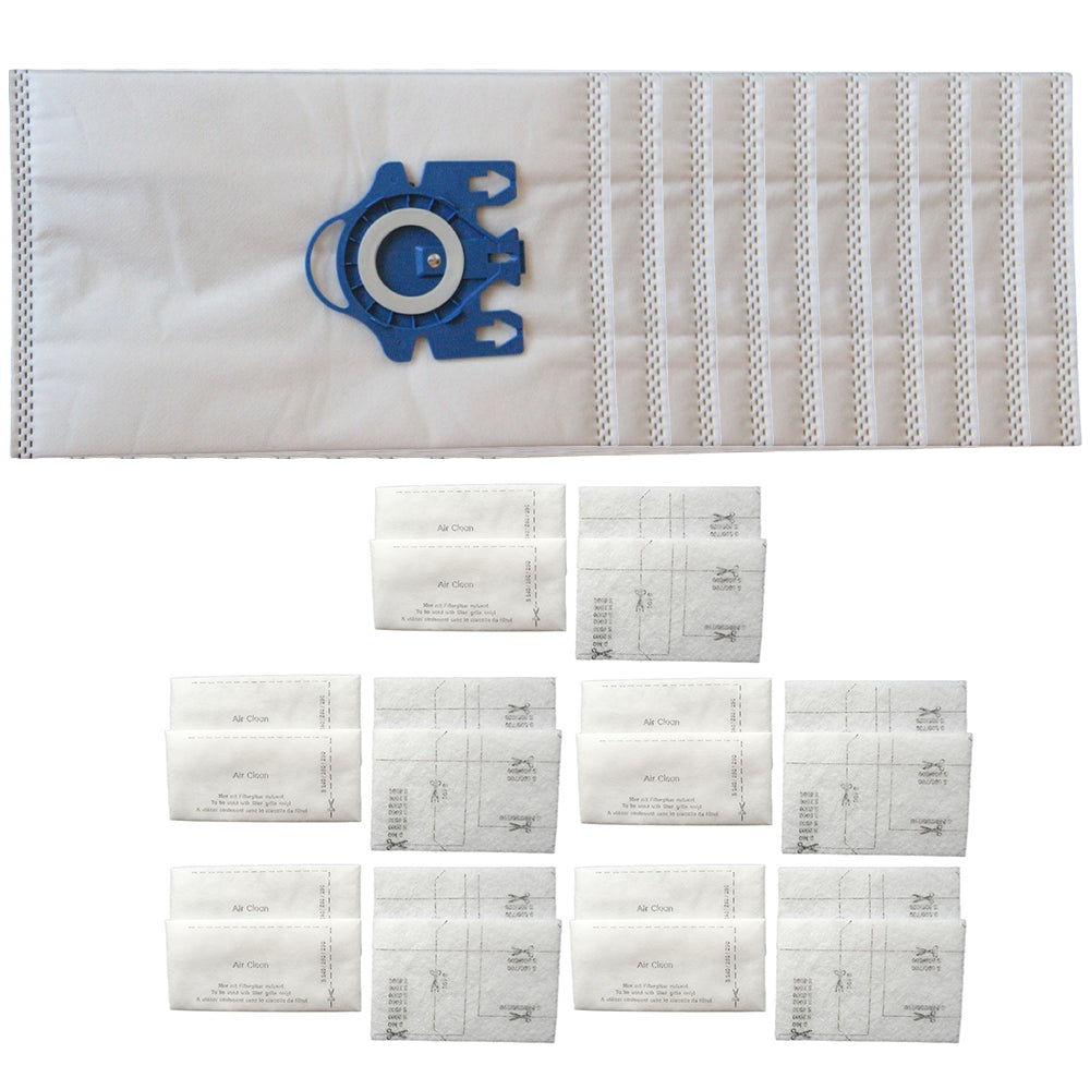 Replacement Vacuum Cleaner Bags and Filters Compatible with Miele GN Series