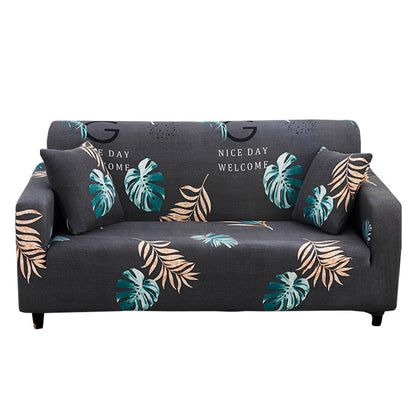 Sofa Cover Printed Pattern Sofa Cover Soft Stretch Sofa Cover-Autumn Leaves Style