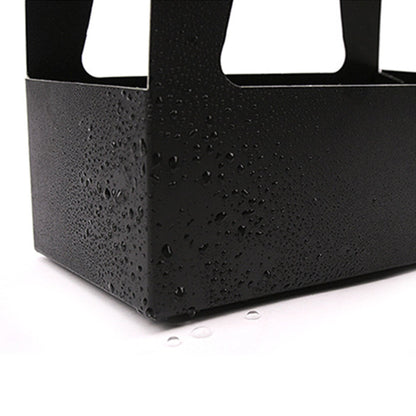 Water-Resistant Paper Flower Basket Gift Bags Flower Bouquet Packaging Bag with Handle