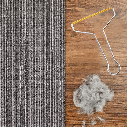 2X Manual Hair Removal Agent Fuzz Carpet Wool Coat Clothes Shaver Brush