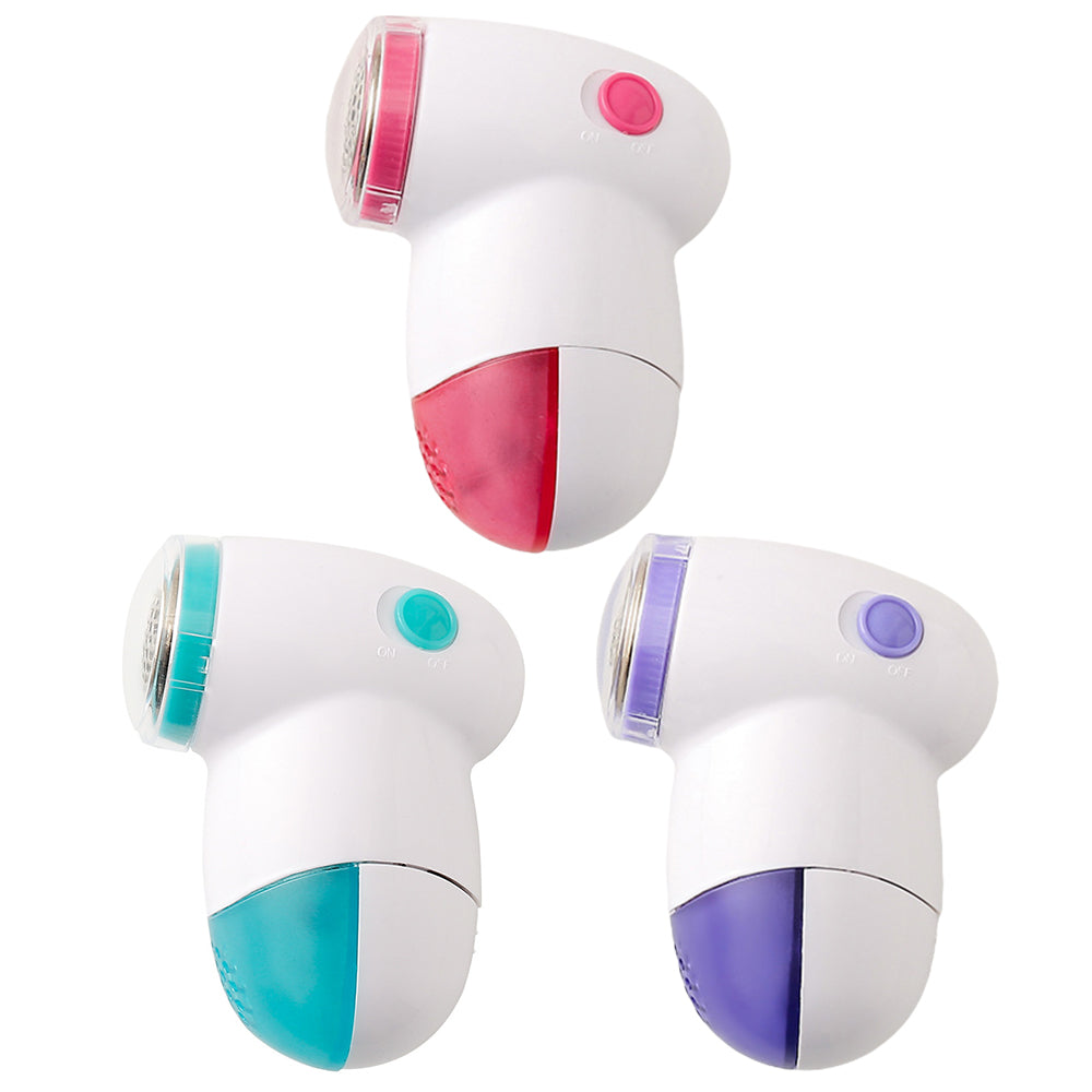 2X Random Color Electric Sweater Lint Catcher Fabric Shaver Trimmer Cleaner