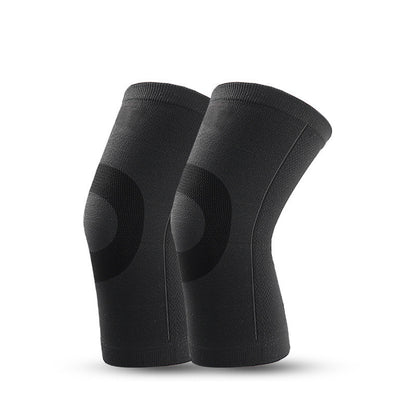 Knee Sleeves Two Pairs of Professional Knee Brace for Knee Pain Relief for Men Women -Black