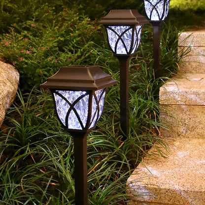 Solar Firework Light Solar Powered Lamps Ground Lights Patio Stake Walkway Outdoor Garden Decor -Warm