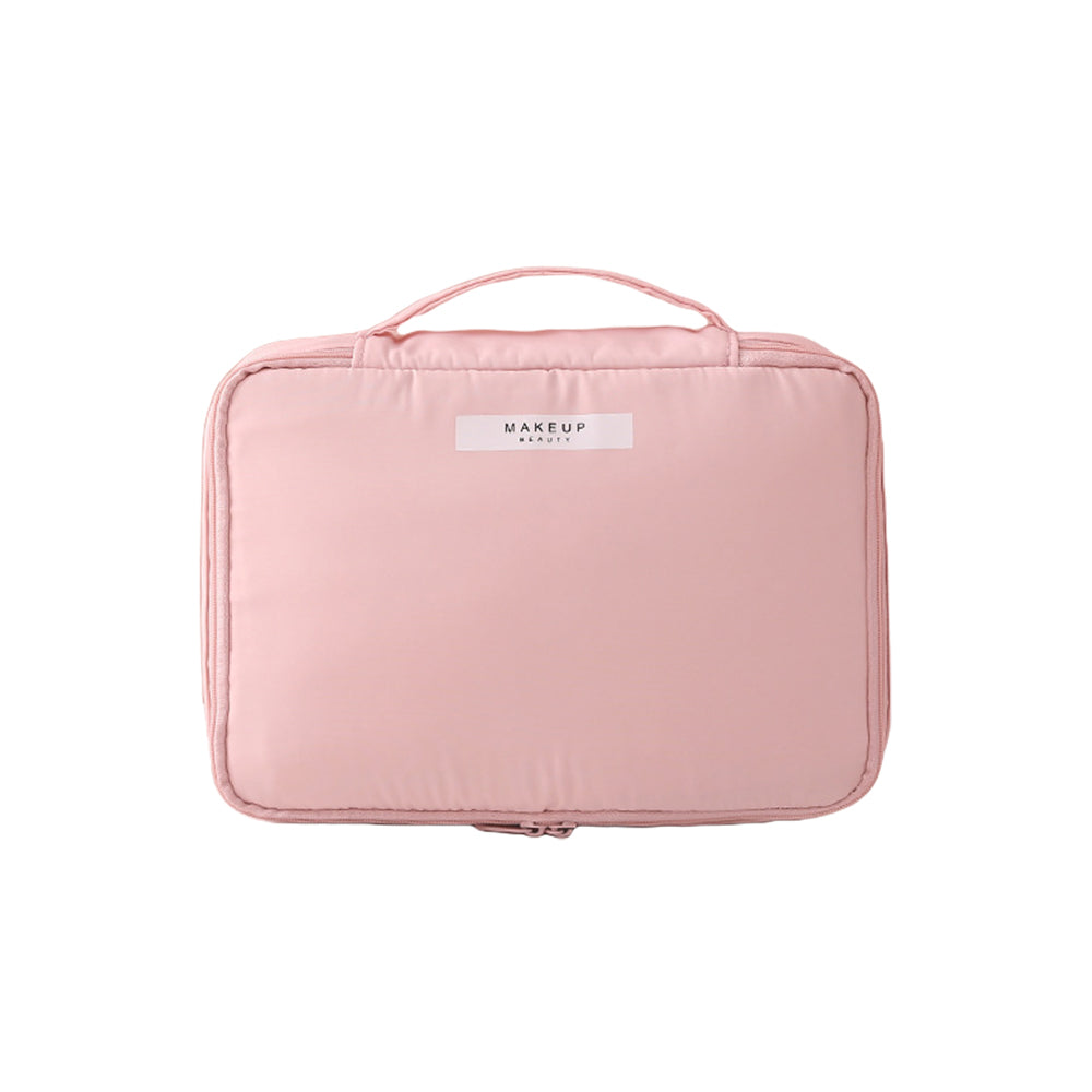Makeup Bag Cosmetic Case Cosmetic Organizer Makeup Brushes Organizer Pink Blue