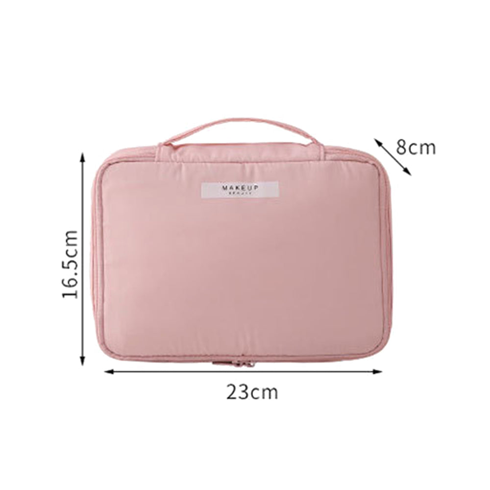 Makeup Bag Cosmetic Case Cosmetic Organizer Makeup Brushes Organizer Pink Blue
