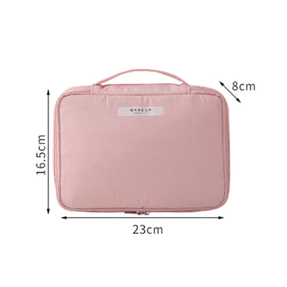 Makeup Bag Cosmetic Case Cosmetic Organizer Makeup Brushes Organizer Pink Blue