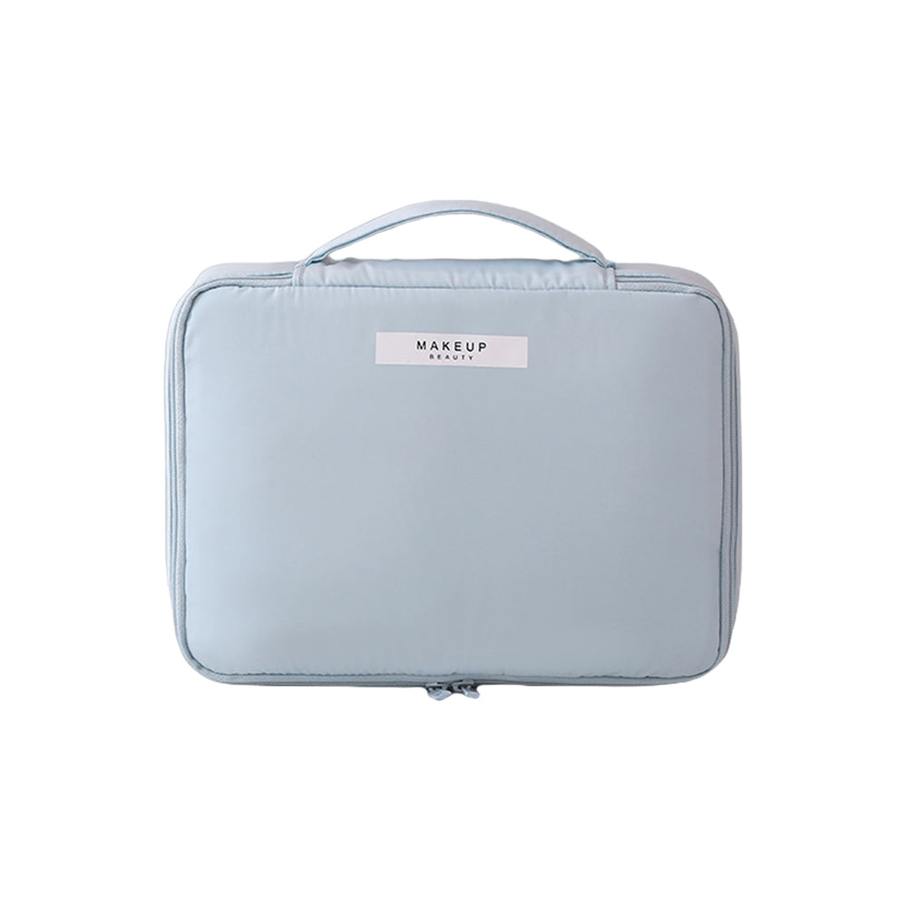 Makeup Bag Cosmetic Case Cosmetic Organizer Makeup Brushes Organizer Pink Blue