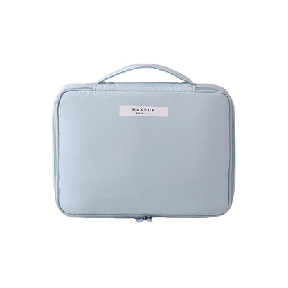 Makeup Bag Cosmetic Case Cosmetic Organizer Makeup Brushes Organizer Pink Blue