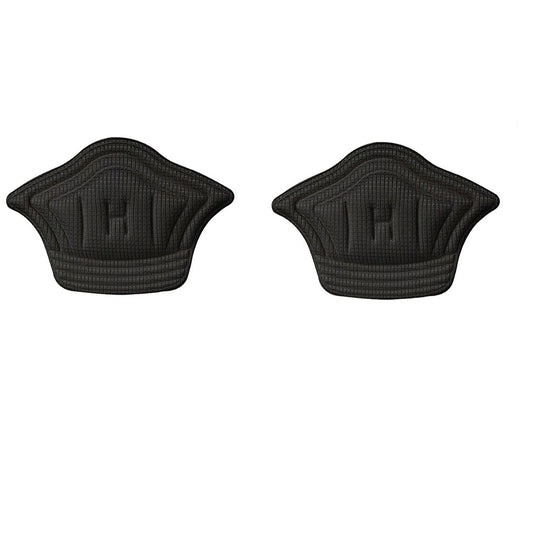 2 Pair Heel Grips Shoes Heel Pads Foot Cushions Liner Protectors for Blisters -Black