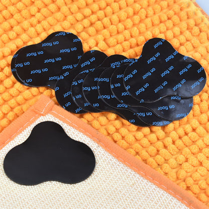 16Pcs Set Rug Gripper Self Adhesive Rug Stopper Anti Slip Rug Sticker Rug Tape Rug Pad