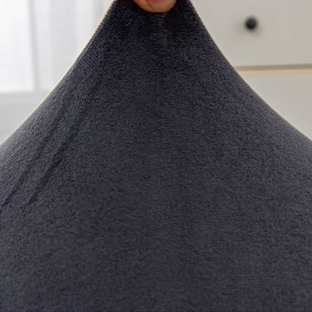 Chaise Lounge Cover Stretch Slipcover Armless Lounge Chair Cover Sofa Cover Grey