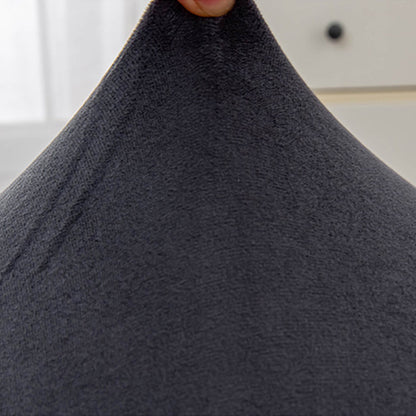 Chaise Lounge Cover Stretch Slipcover Armless Lounge Chair Cover Sofa Cover Grey