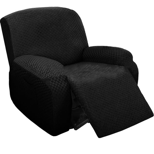 Recliner Chair Cover Stretch Recliner Cover Lift Reclining Recliner Chair Slip Cover Recliner Slipcover - Black