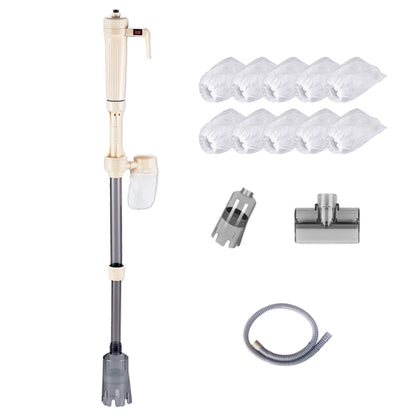 Electric Fish Tank Vacuum Cleaning Tool Set