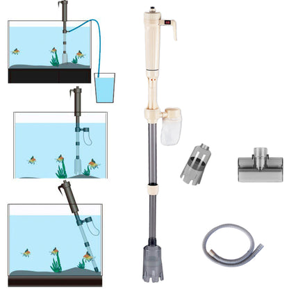 Electric Fish Tank Vacuum Cleaning Tool