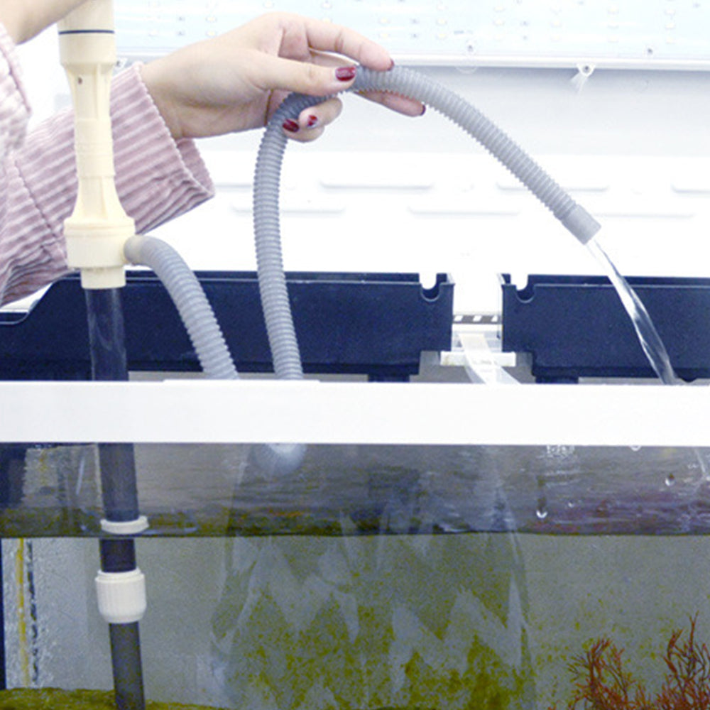 Electric Fish Tank Vacuum Cleaner Sand Washer Aquarium Gravel Cleaner Battery Operated