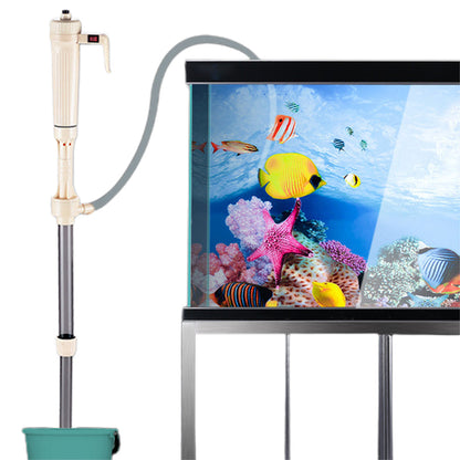 Electric Fish Tank Vacuum Cleaner Sand Washer Aquarium Gravel Cleaner Battery Operated