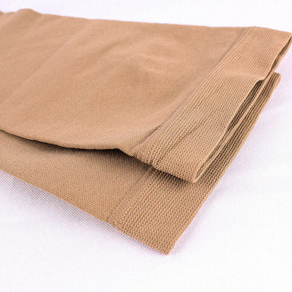 Plus Size Calf Sleeve Sport Cycling Running Gym Compression Support Calf Sleeve-3XL-Nude