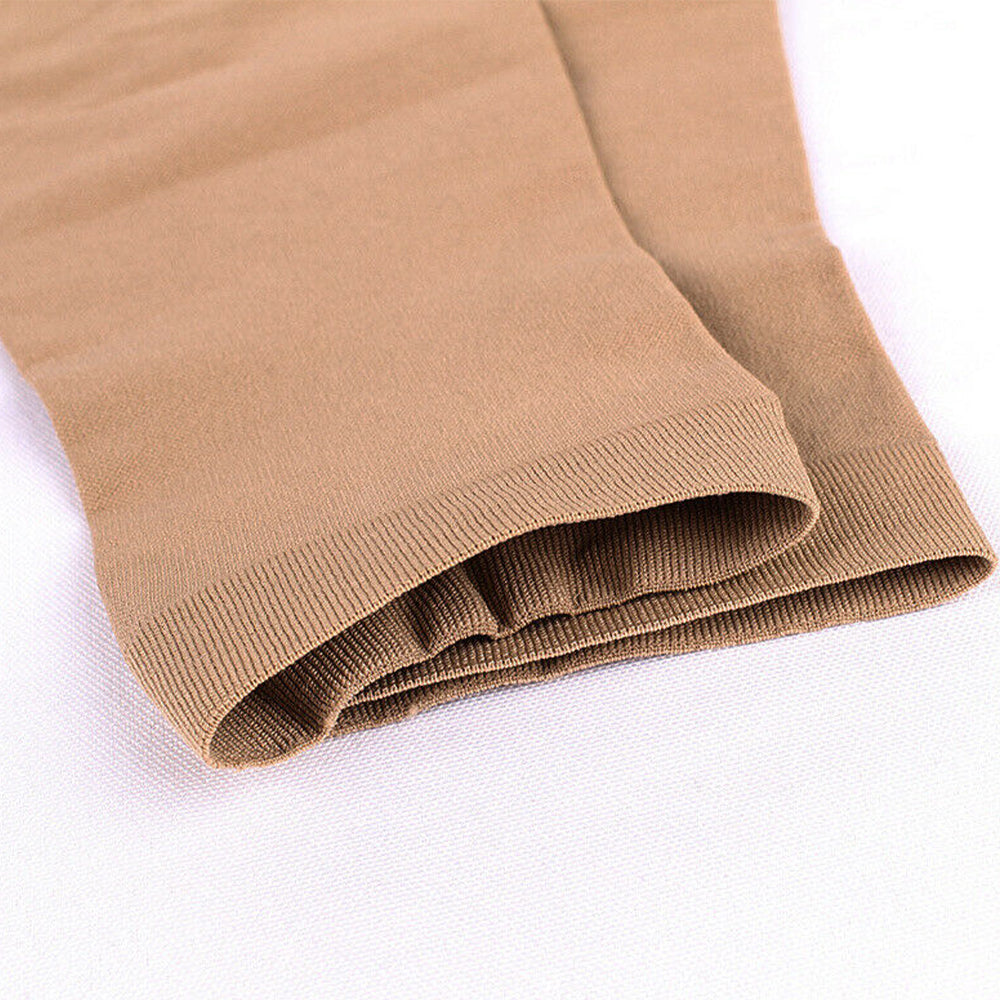 Plus Size Calf Sleeve Sport Cycling Running Gym Compression Support Calf Sleeve-4XL-Nude