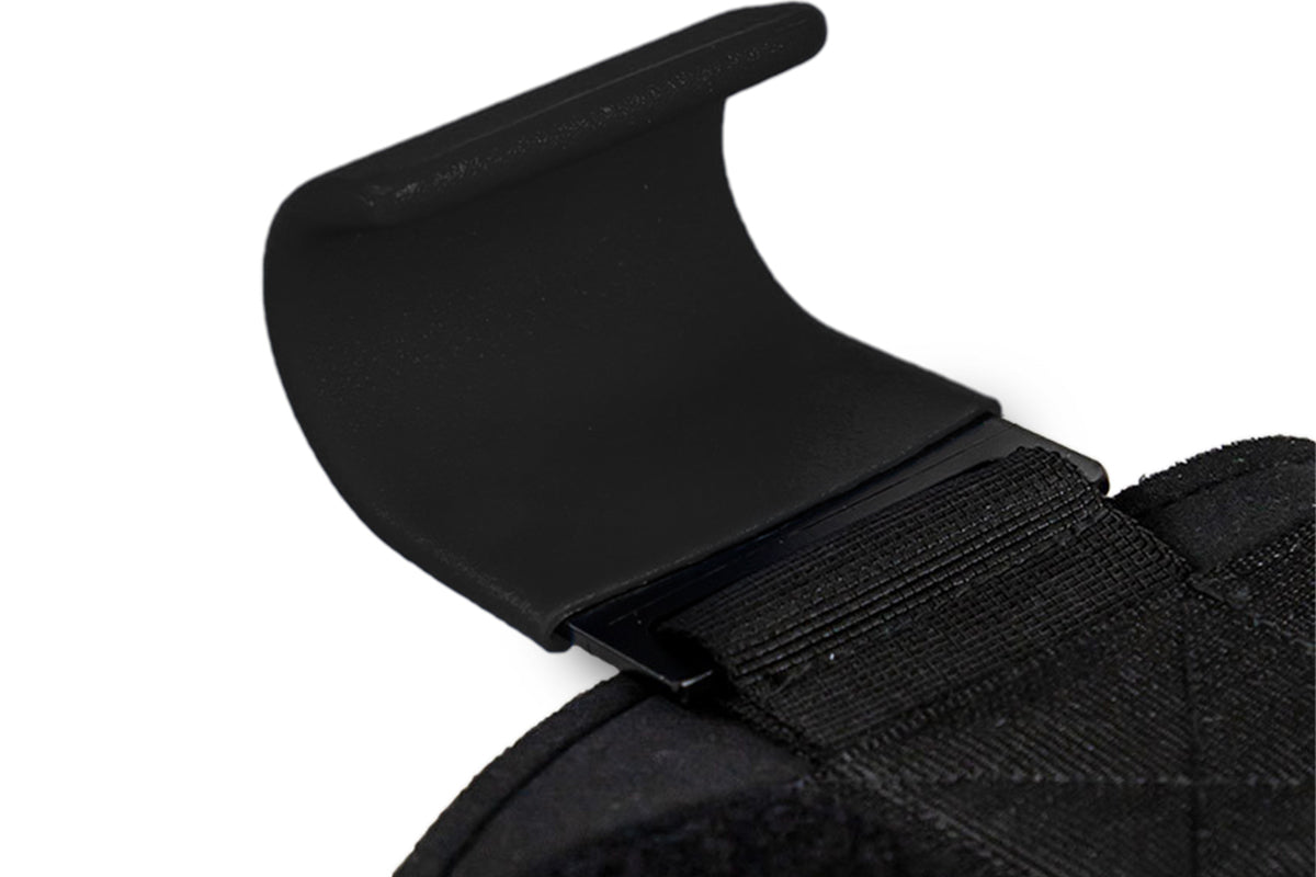 Weight Lifting Hooks Hand Grip Support Wrist Straps for Men and Women-Black