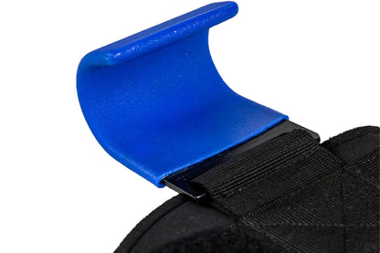 Weight Lifting Hooks Hand Grip Support Wrist Straps for Men and Women-Blue