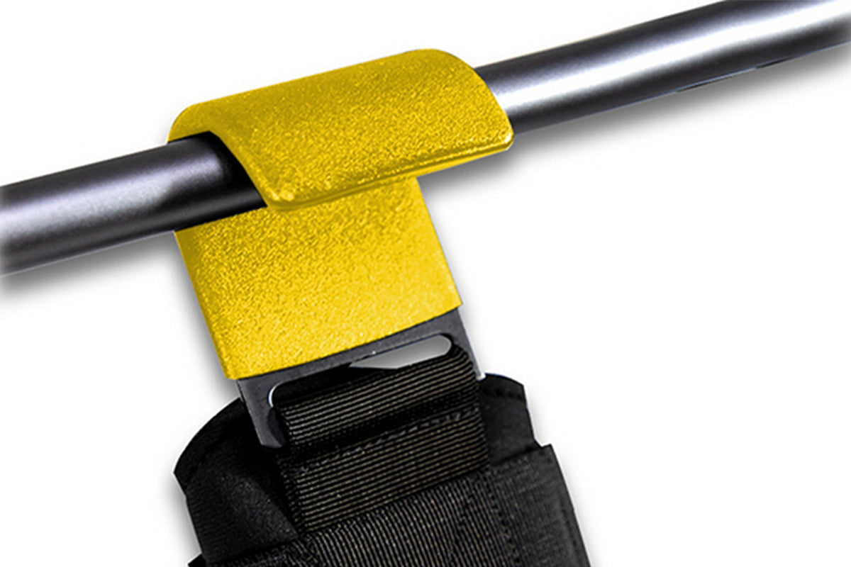 Weight Lifting Hooks Hand Grip Support Wrist Straps for Men and Women-Yellow