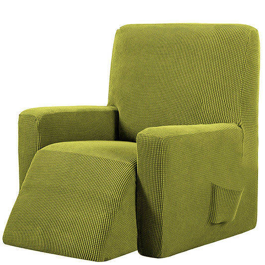 Recliner Chair Cover Stretch Recliner Cover Thick Soft Jacquard Recliner Chair Slip Cover - Green