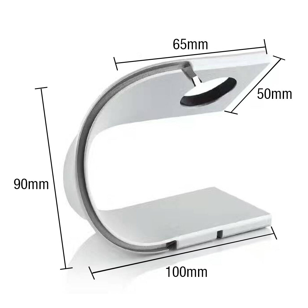 U-shaped Wireless Charger Stand for iWatch Apple Watch Silver