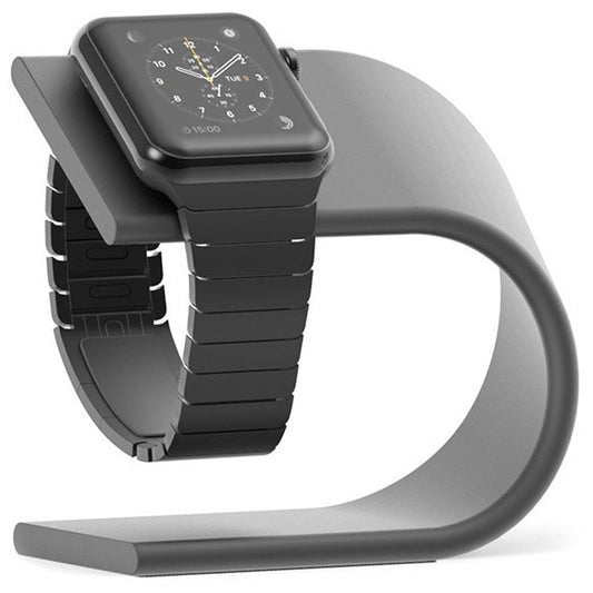 U-shaped Wireless Charger Stand for iWatch Apple Watch Grey