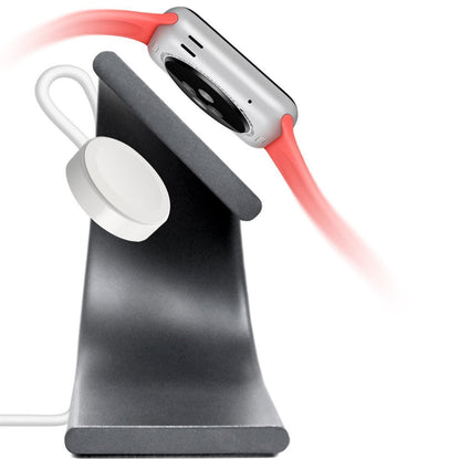 U-shaped Wireless Charger Stand for iWatch Apple Watch Grey
