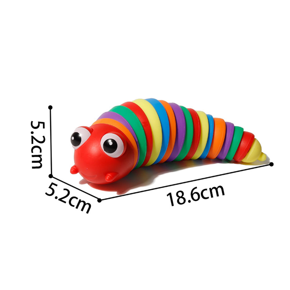 3D Printed Articulated Fidget Slug Sensory Snails Toys for Children Student Office Worker Home Decor