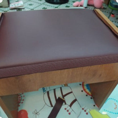 Self Adhesive 5 Piece Leather Repair Patch - Coffee
