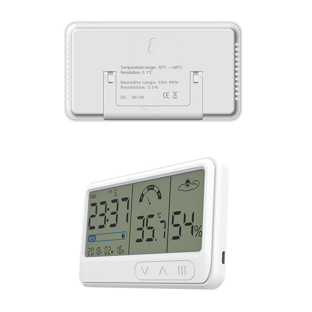 Digital Thermometer Hygrometer Indoor Humidity Monitor