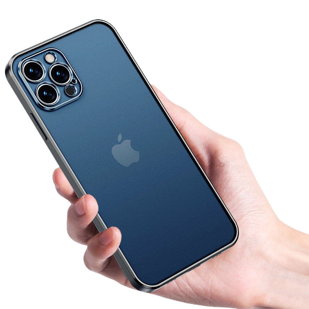 Frosted Phone Case Cover For iPhone 13 Pro Black