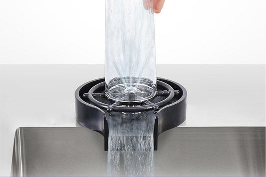 Kitchen Sink Faucet Glass Rinser Bottle Washer Kitchen Sink Automatic Flushing Device