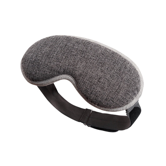 1X USB Heated Eye Mask Light Blocking Blindfold Grey