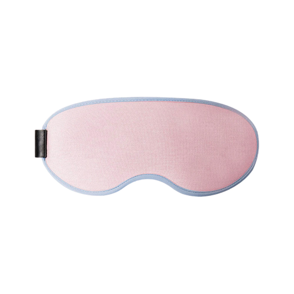 1X USB Heated Eye Mask Light Blocking Blindfold Pink