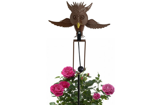 Eagle Metal Garden Sculptures Statues Yard Art Flower Bed Decoration