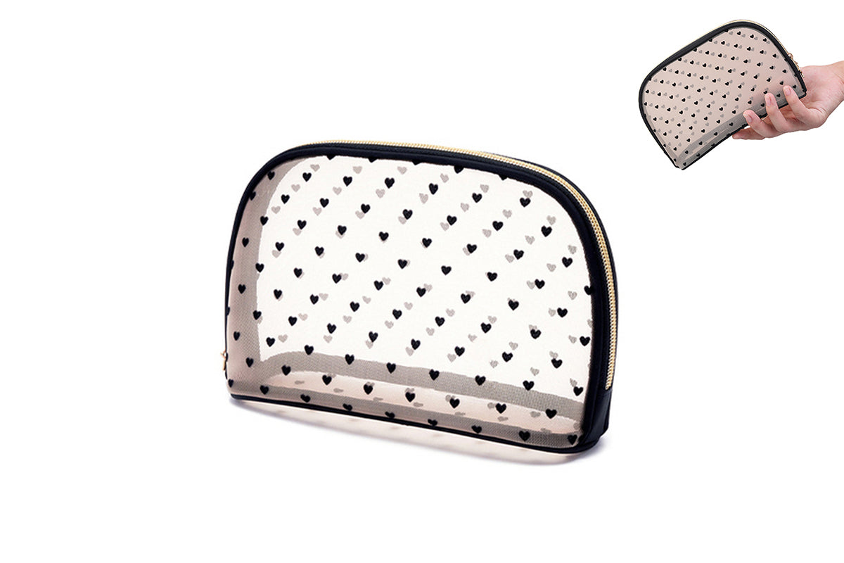 Portable Makeup Brush Bag Women Travel Makeup Brush Organizer cosmetics Pouch Bags-Flap Bag