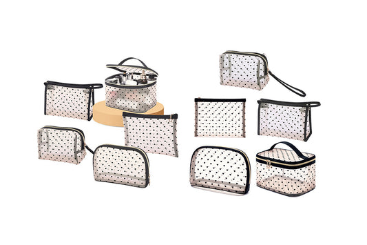 10Pcs Portable Makeup Brush Bag Women Travel Makeup Brush Organizer cosmetics Pouch Bags-Each Of Style