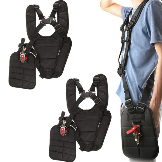 2pcs Comfort Strap Double Shoulder Trimmer Harness Garden Brush Cutter Lawn Mower Belt
