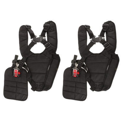 2pcs Comfort Strap Double Shoulder Trimmer Harness Garden Brush Cutter Lawn Mower Belt